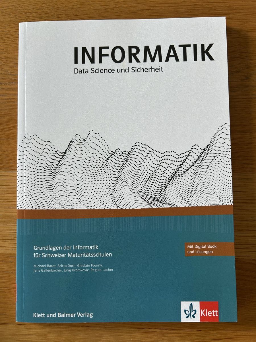 Libri: Informatik Lehrmittel, Data Science und Sicherheit – Nuovo (secondo la descrizione) da Diepoldsau venduto da Adaptor