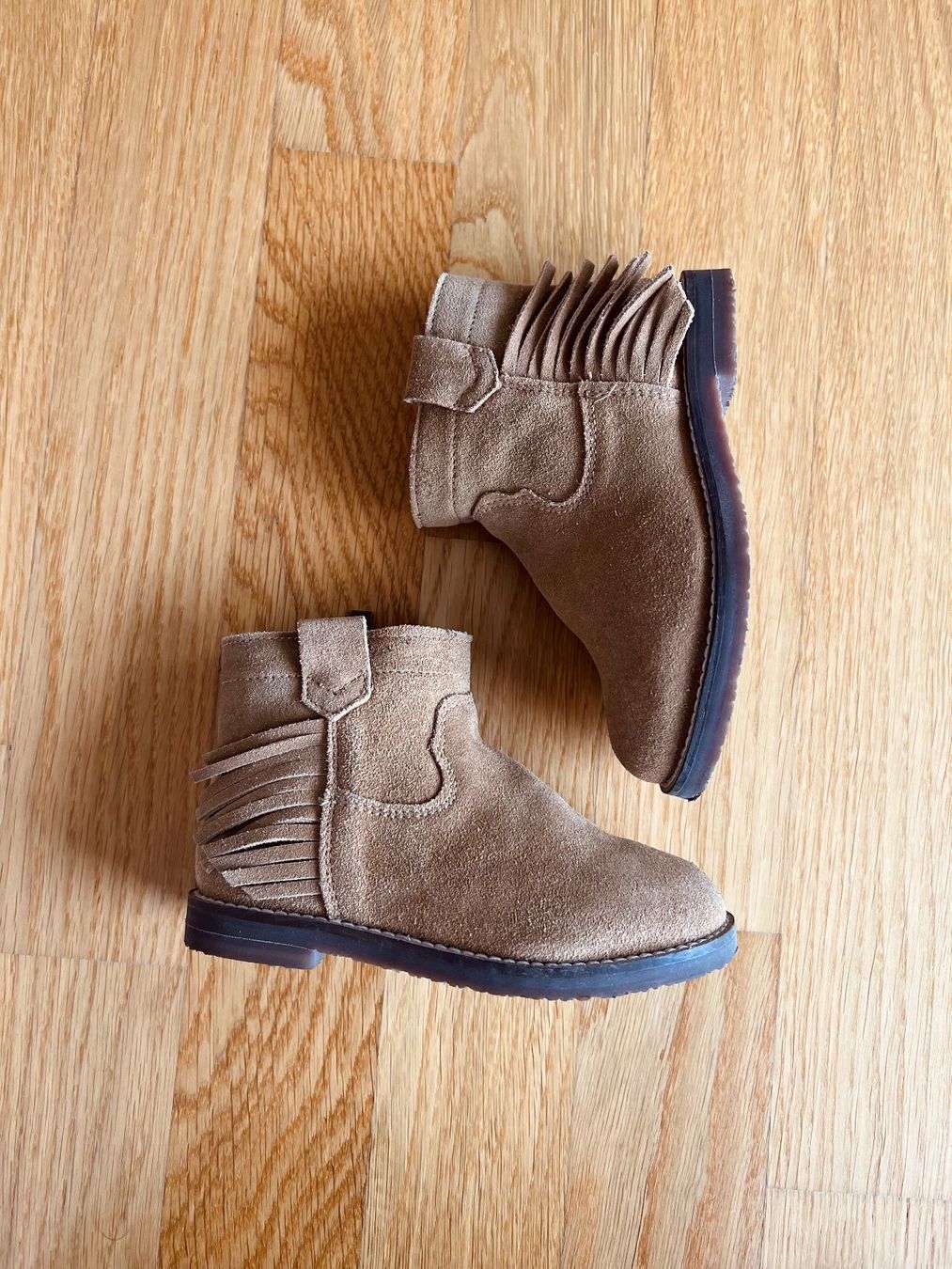 Mango Scarpe per ragazze: Mango, 24, Ankle Boots, Leder, Stiefeletten, karamell – Usato da Burgdorf venduto da rulan