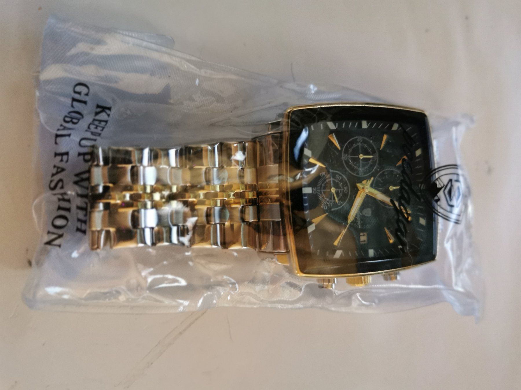 Orologi: Neu: elegante Herrenuhr – Nuovo e nell'imballaggio originale da Filzbach venduto da Sabenasi 5