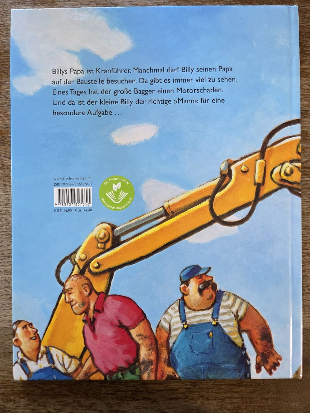 Bücher: Buch Bagger Billy – Gebraucht aus Fraubrunnen von amaree313 1
