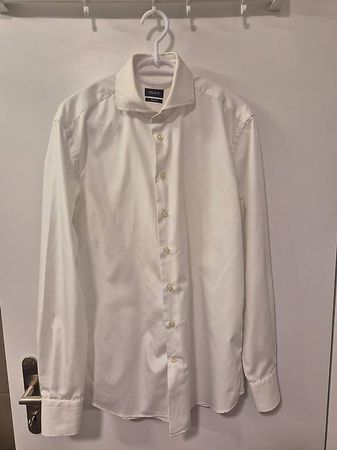 Felix W. Anzughemd Slim Fit - Gr. M, weiss