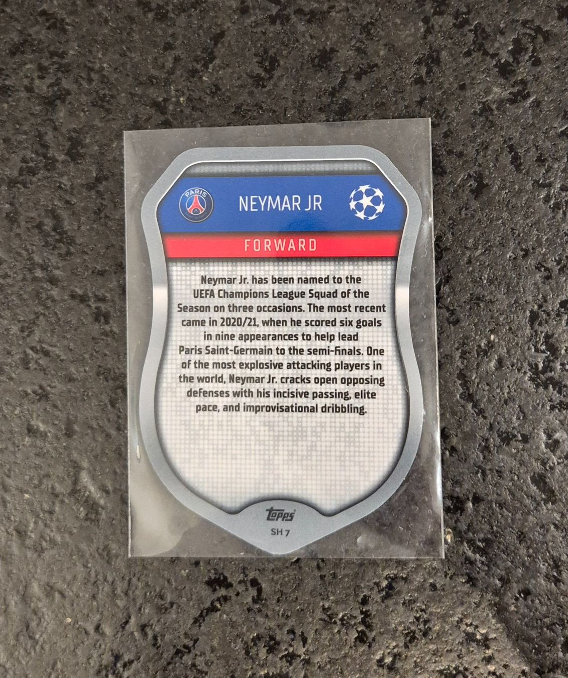 Topps Carte collezionabili: Neymar Jr. - PSG - Topps – Nuovo (secondo la descrizione) da Burg AG venduto da Danoe 1