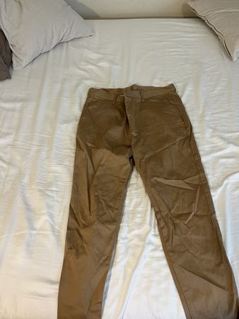 Pantalon marron Zara