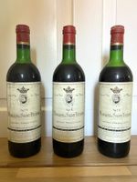 Marquis de Saint Estèphes 1973 3 Flaschen Bordeaux