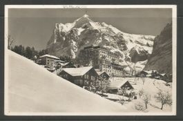 Carte P de 1943 ( Grindelwald / Hôtel Belvédère )