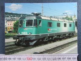 BAHN SCHWEIZ SBB Re6/6 SBB-CARGO ZÜRICH 2000 AK