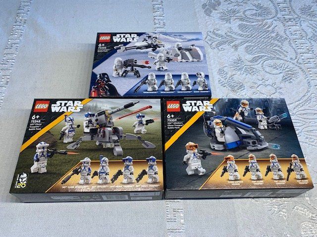 LEGO Star Wars 75320 75345 75359 Battle Packs Bundle | Kaufen auf Ricardo