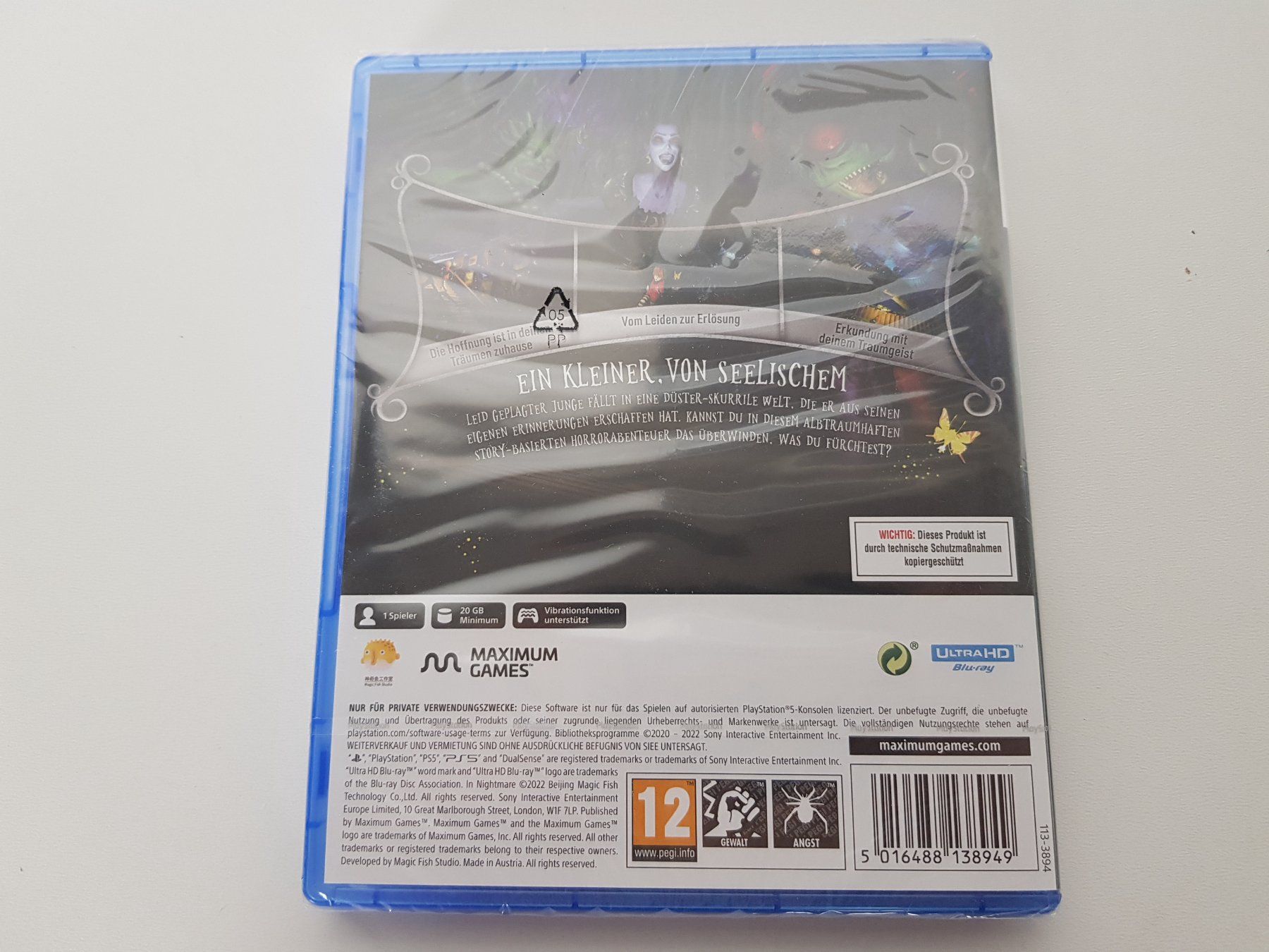 Sony Spiele: In Nightmare - PS5 (Neu) – Neu und originalverpackt aus Bassersdorf von retrolab 1