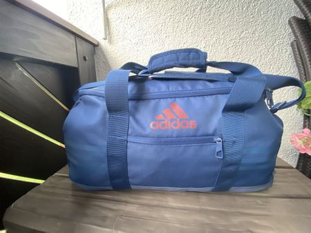 60) Blue Adidas Sport Bag - Excellent Condition