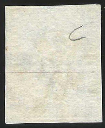 Alle Briefmarken: Strubel 23C, gestempelt Nyon – Gebraucht aus Wildhaus von Brunphil 1