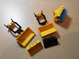 Kleine Baggerschaufeln und Waschbürste ( Set 183 )