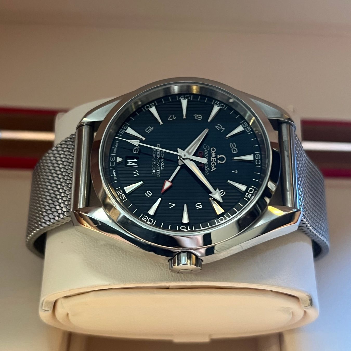 Omega Orologi: Omega Seamaster Aqua Terra Automatic GMT Date Full Set 231 – Usato da Carouge GE venduto da Watchaser 6