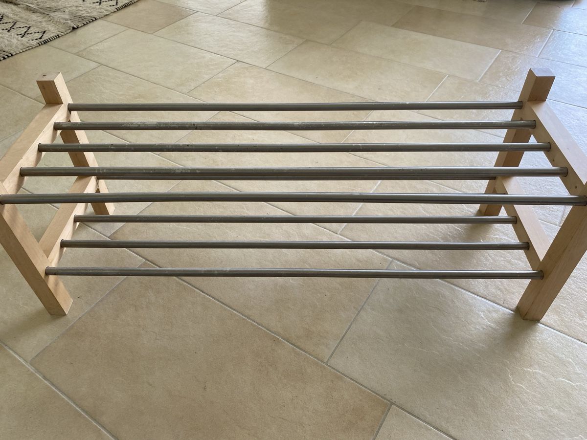 Allestimento di negozi e stand fieristici: Ikea Tjusig Schuhregal – Usato da Grasswil venduto da pp7830