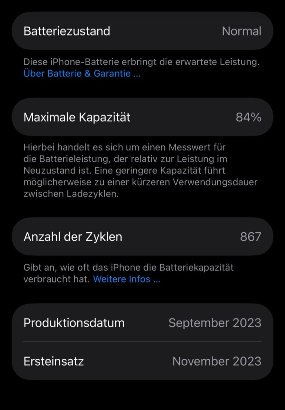 Apple Telefoni cellulari / Smartphones: IPhone 15 Pro 128GB Blue Titanium – Usato da Obfelden venduto da Netherblade 9
