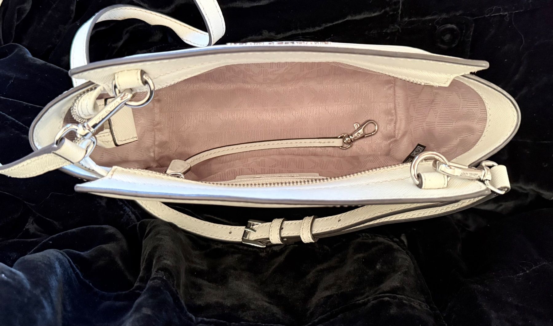 Michael Kors Borse da donna: Handtasche Michael Kors weiss – Usato da Basel venduto da grabersy 3