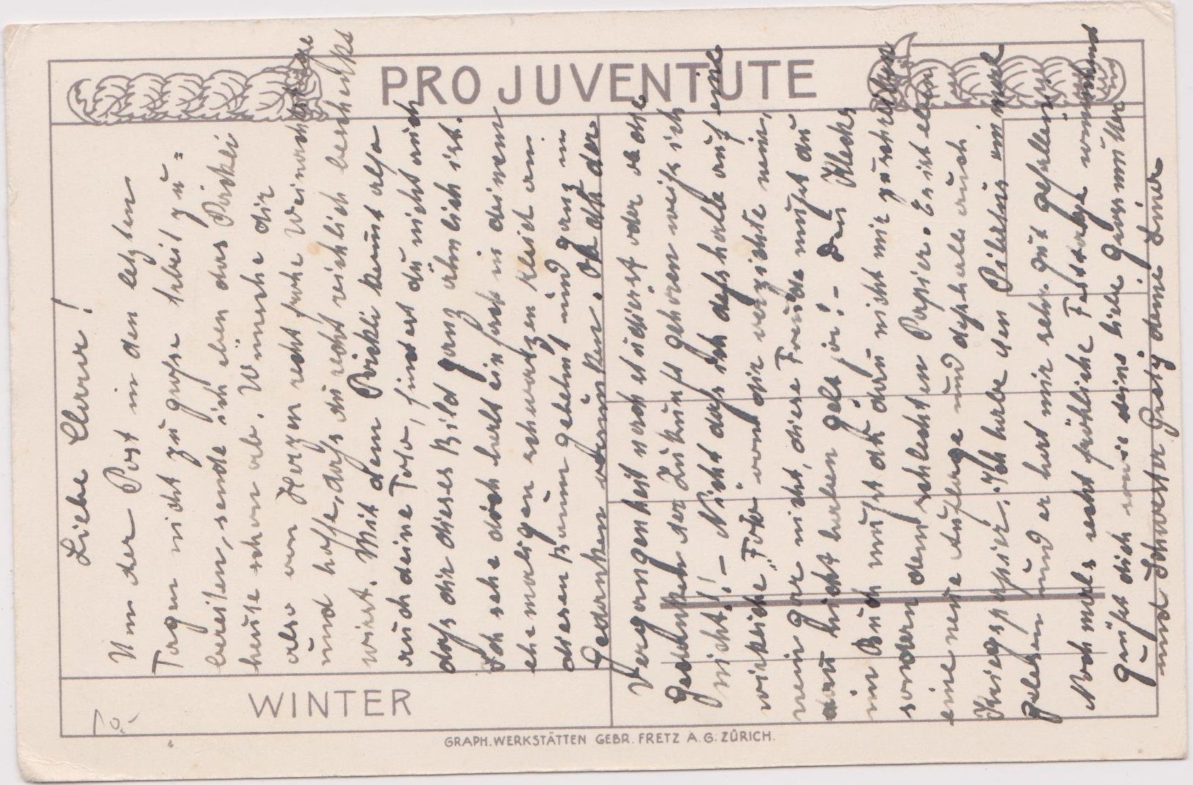 Cartoline postali: Kreidolf - Pro Juventute - Karte – Usato da Spiez venduto da Niesen20 1