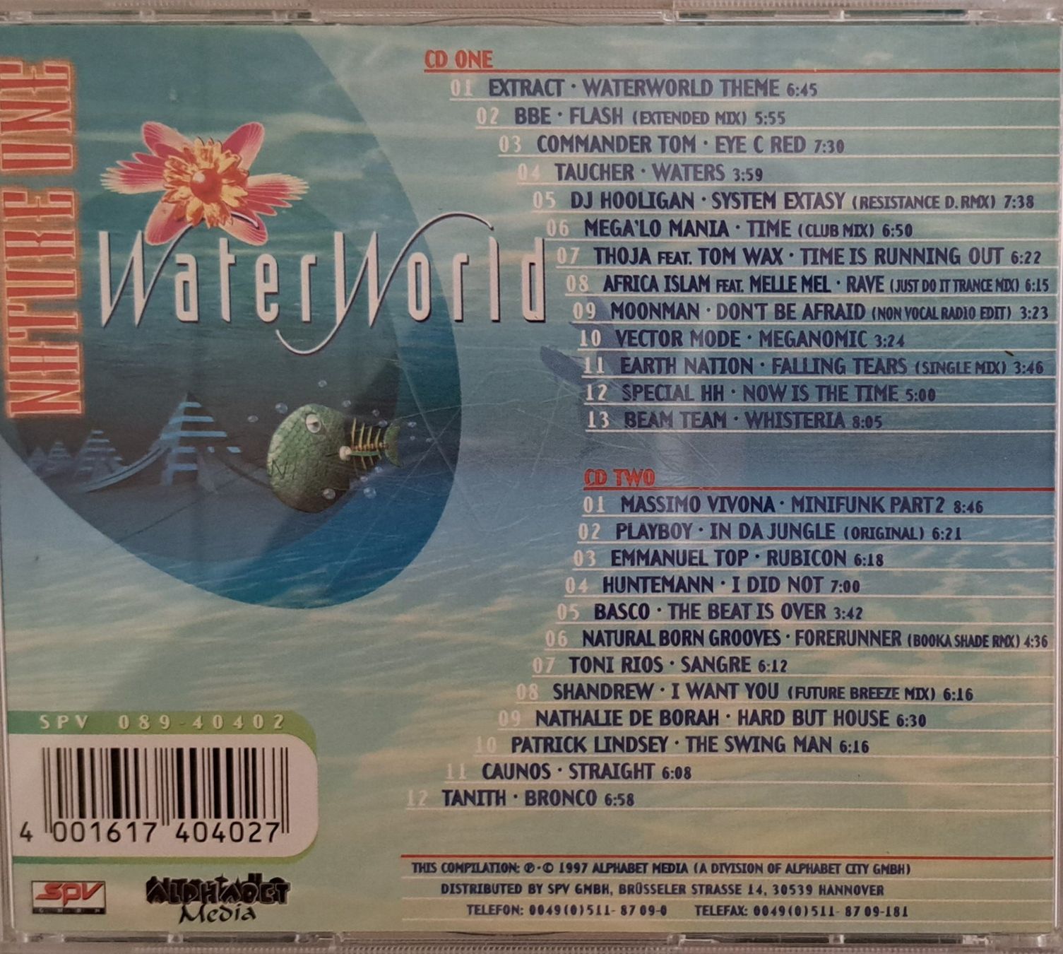 CD: Waterworld - Nature One – Usato da Tenniken venduto da mik_6mxg 3