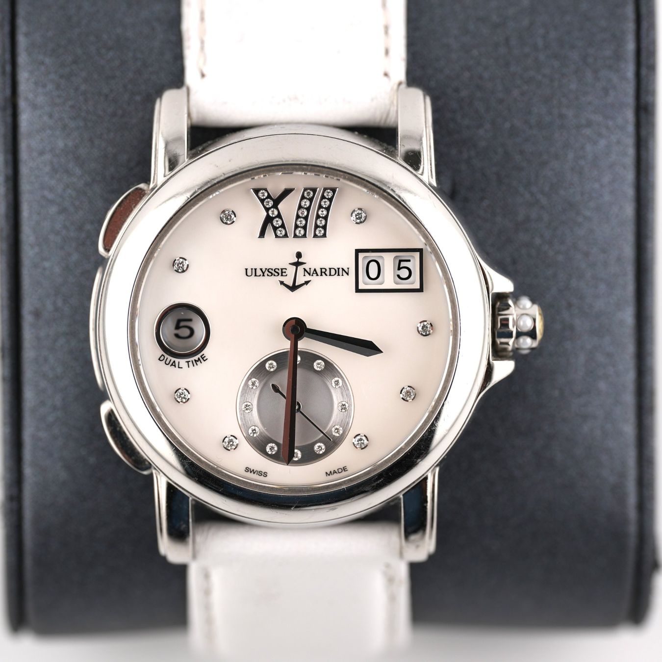Ulysse Nardin Orologi: Ulysse Nardin Dual Time Aut. Fullset – Usato da Basel venduto da Vip24
