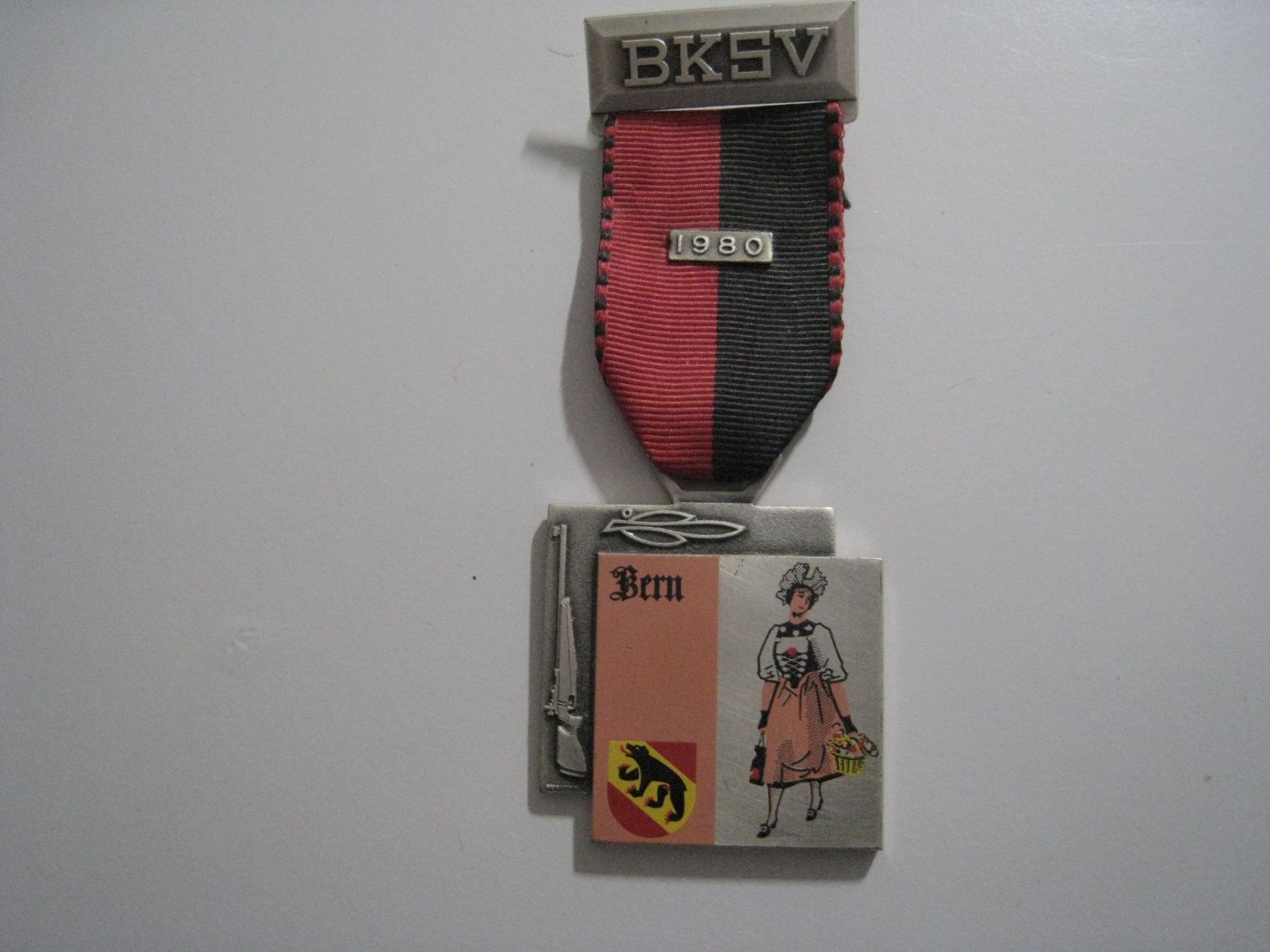 Medaglie: Bern BKSV Schützenmedaille 1980 – Usato da Aarwangen venduto da Pinsel7890 1