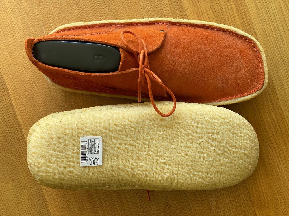 Clarks desert hot sale rain