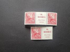 DDR 1959  Lot mit Zwischensteg *  (5610a)