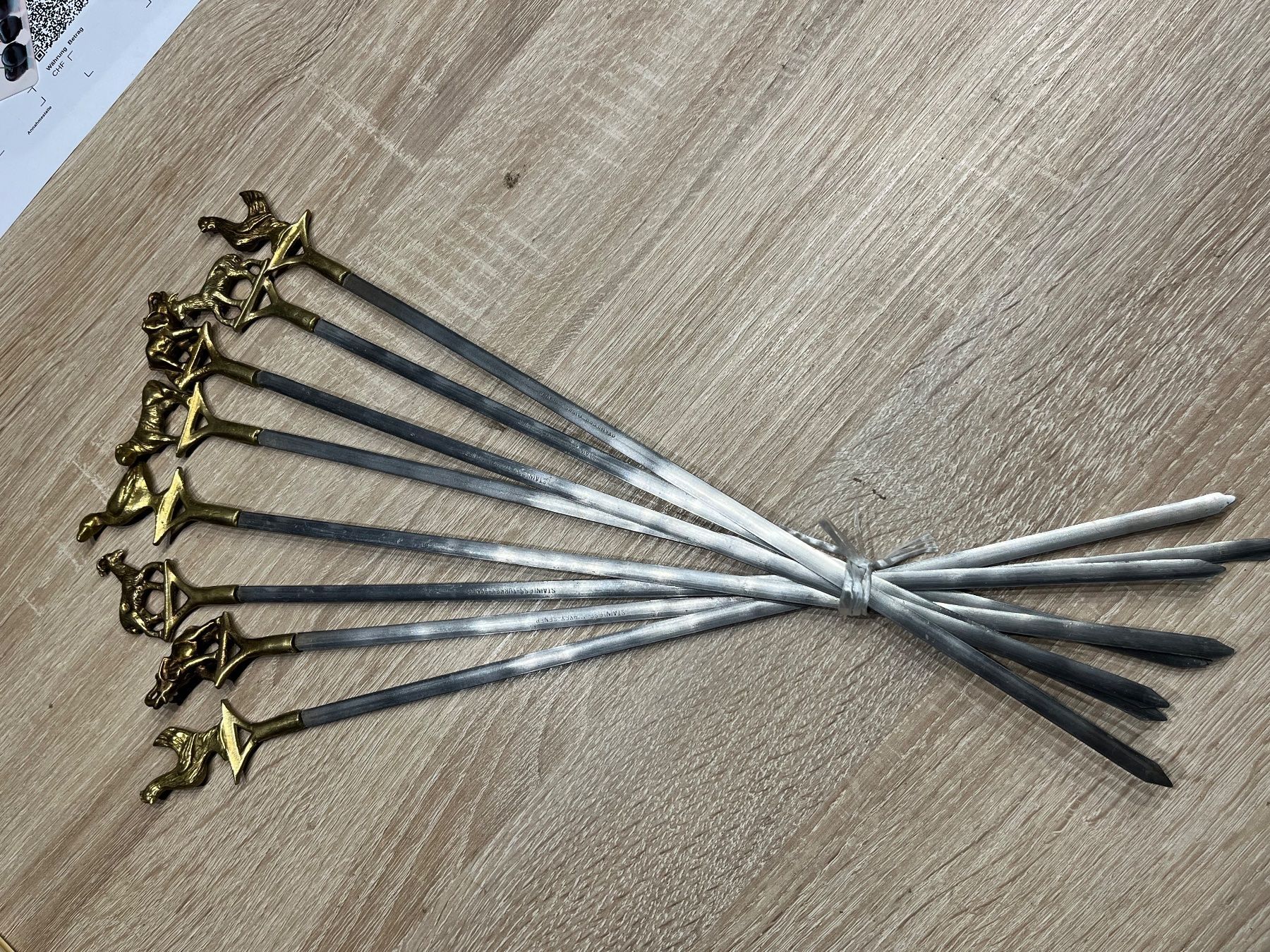 Set di posate: Fleischspiesse – Nuovo (secondo la descrizione) da Muttenz venduto da Bhuebi 3