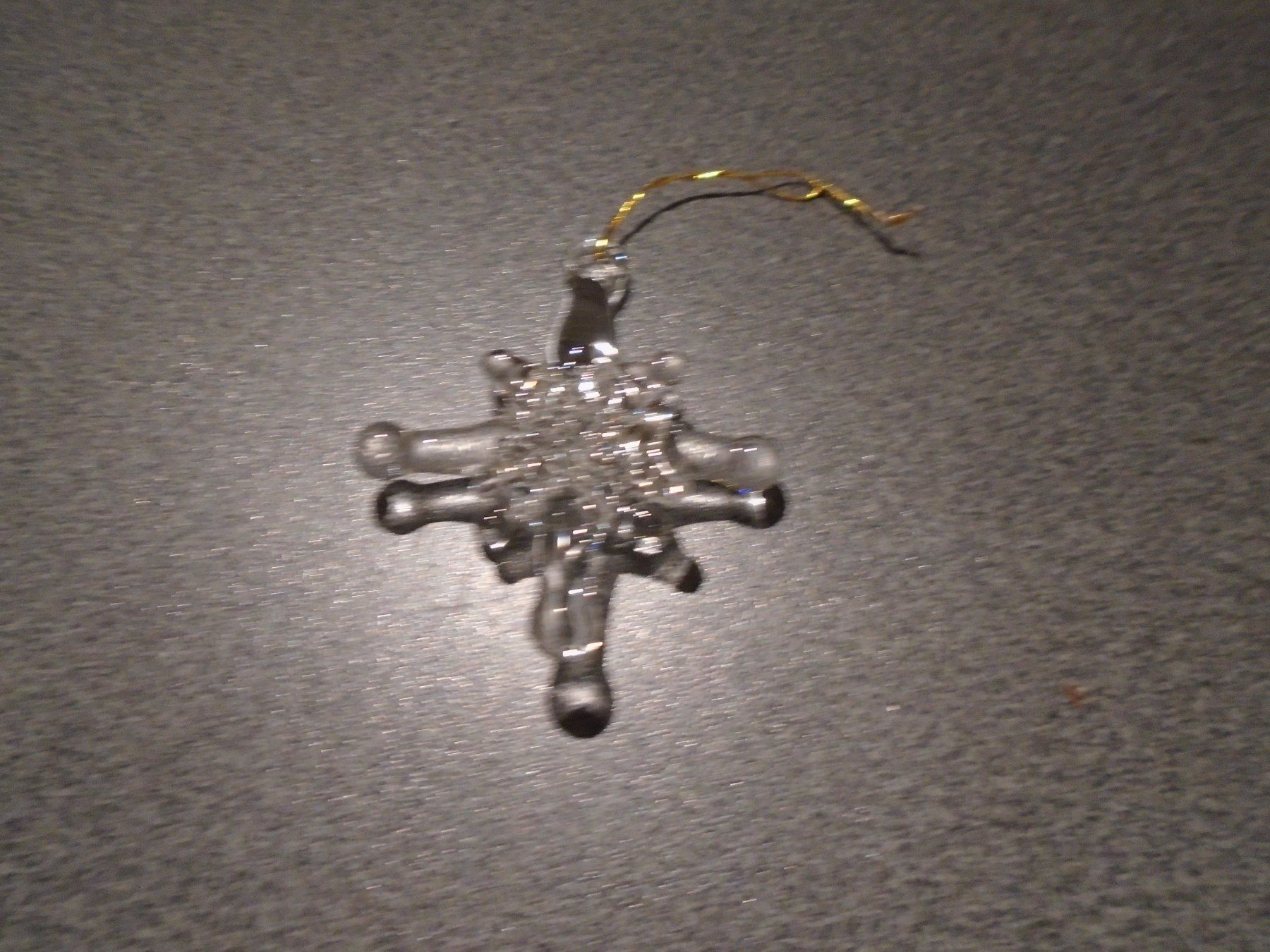 Alle Dekorationen: Baumschmuck Schneestern, durchsichtig – Gebraucht aus Zürich von abraxas1291