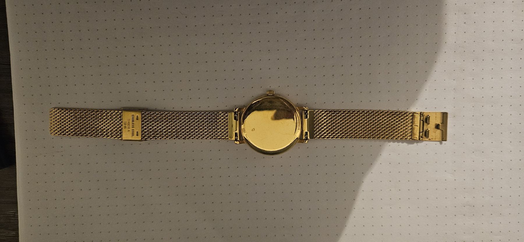 Tissot Quartz Watch Gold Tone Mesh Strap Good Condition (Gebraucht) in ...