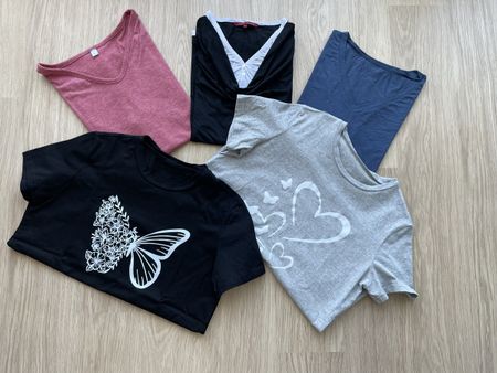 5er Set T-Shirts, Grösse L, Top Zustand!
