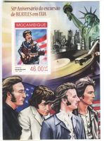 Block "The Beatles. George Harrison". Mosambik