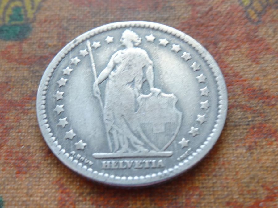 Tutti le monete: 1 Fr. 1876   (B) – Usato da Romanel-sur-Lausanne venduto da Swift13 1