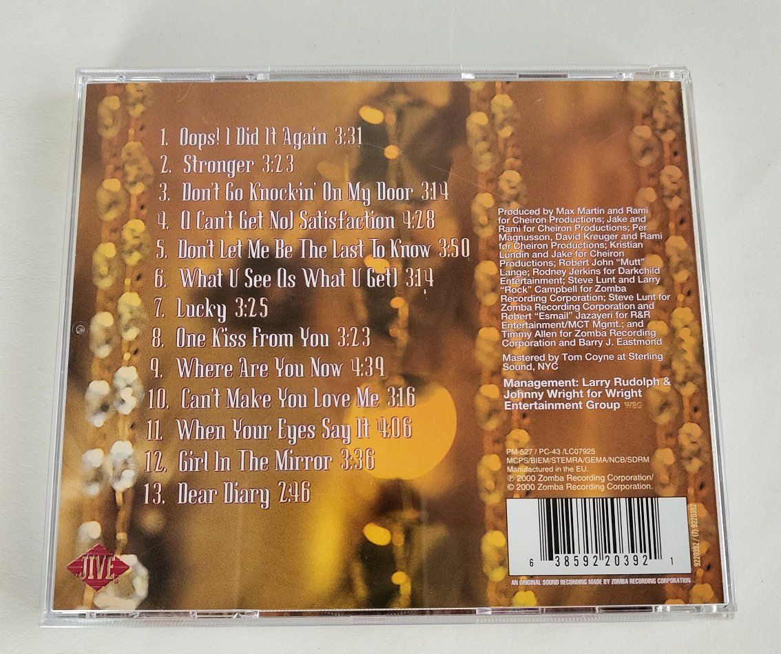 CD: CD Britney Spears - Oops! ... I did it again – Usato da Buchs ZH venduto da Bighusky 1
