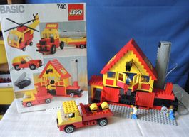 BASIC Building Set 740 (1985) komplett mit Motor 4.5 V