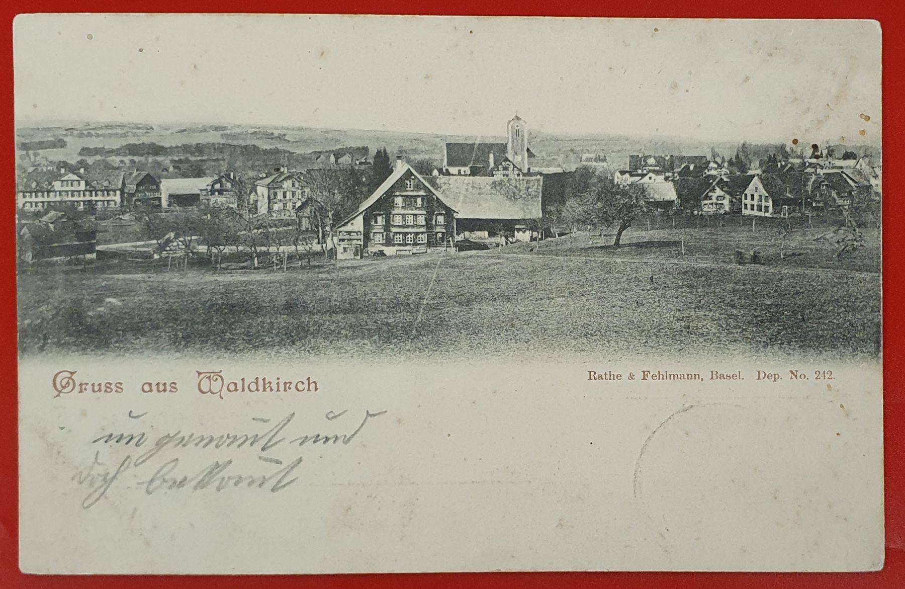Ansichtskarten: Gruss aus Waldkirch 1902 – Gebraucht aus Kreuzlingen von Rschweiz1