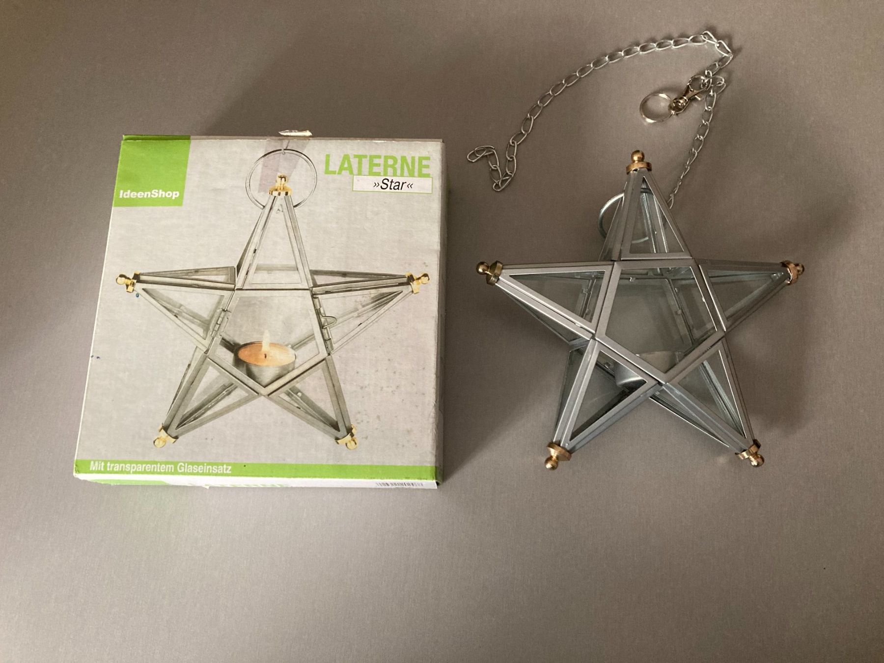 Tutte le decorazioni: Sternen Windlicht Laterne Deko – Usato da Obfelden venduto da miau68