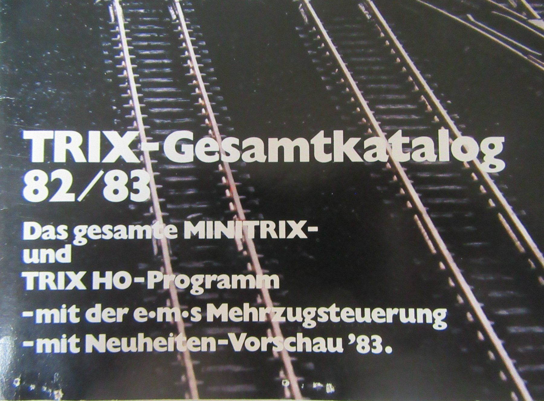 Trix Modellini di ferrovie: TRIX Gesamt-Katalog 82/83 Trix HO – Usato da Rüdtligen venduto da Carfield04 1