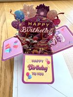 Pop-Up Happy Birthday Card - Unique Gift Alternative!