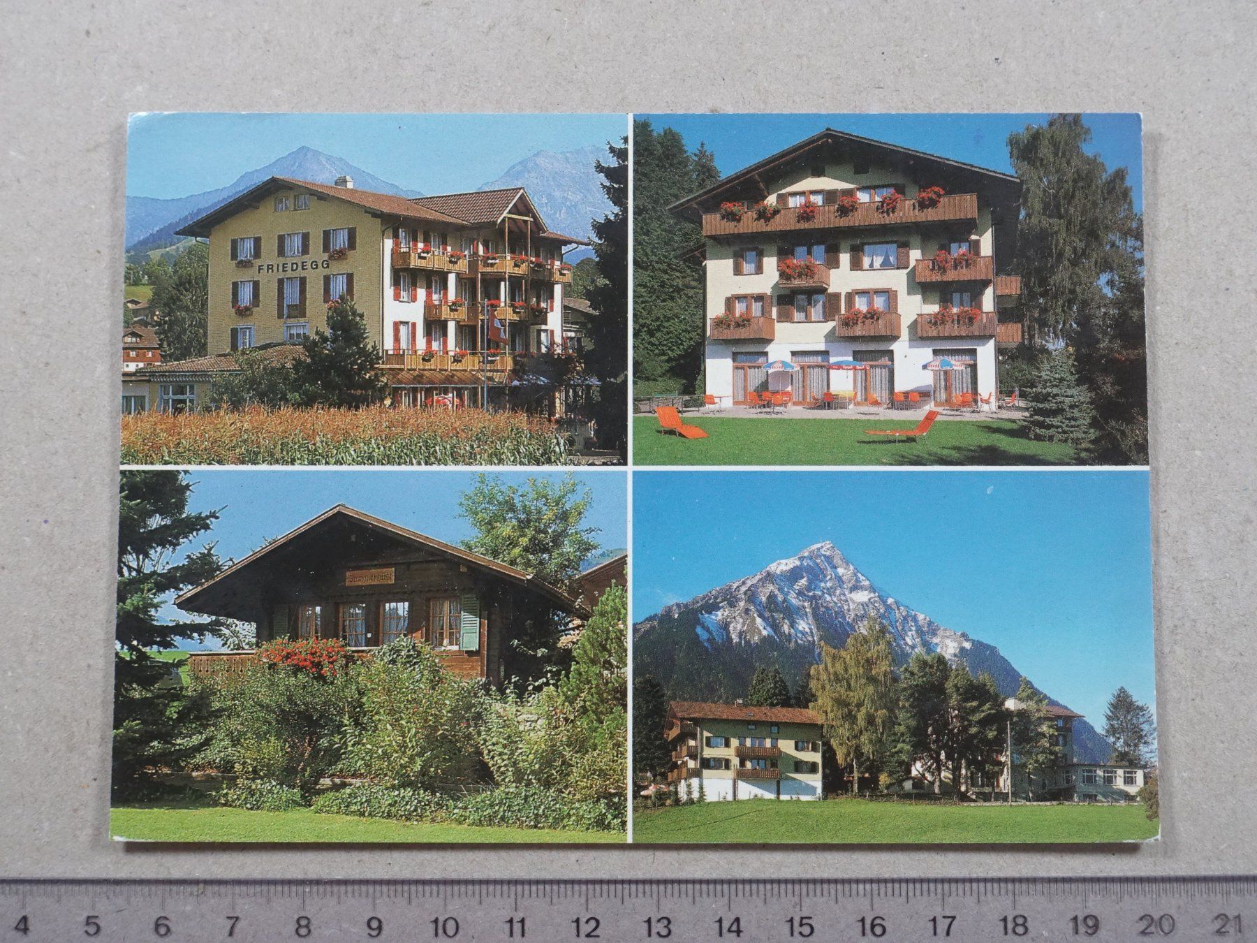 Ansichtskarten: Aeschi bei Spiez, 2002, Hotel Friedegg – Gebraucht aus Lenzburg von fh1