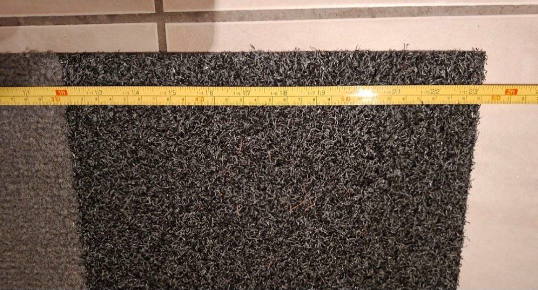 Teppiche: Grauer/schwarzer Teppich 59x90cm – Gebraucht aus Zürich von lui_q6mt 1