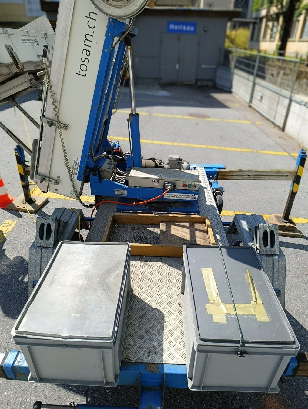 Altro per stoccaggio & trasporto: Lastenaufzug "CTE Elevatori EP 250" 25m/250kg – Usato da Herisau venduto da Tosam_WinWin 8