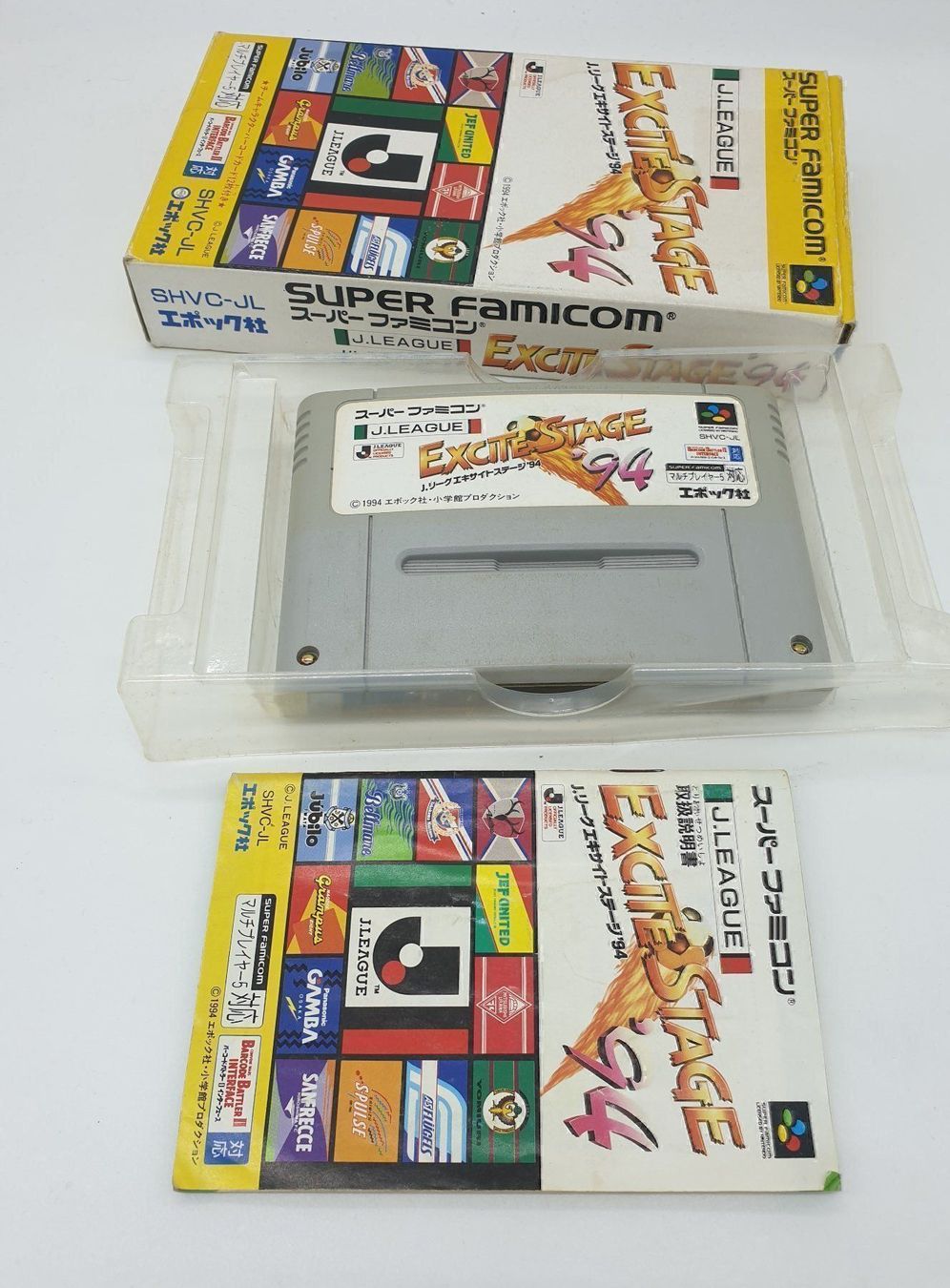 Nintendo Spiele: J-League Excite Stage 94 SNES jap – Gebraucht aus Genève von Cardtreasure 1