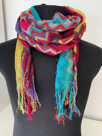 Schal / Foulard von Colora, 70cm x 180cm, NEU