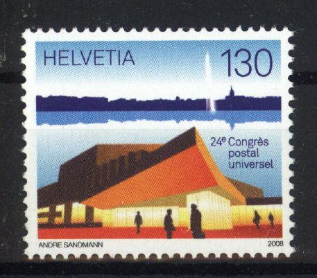 Tutti i francobolli: 2008, UPU Weltkongress Genf ** – Usato da Willisau venduto da Vollstempel