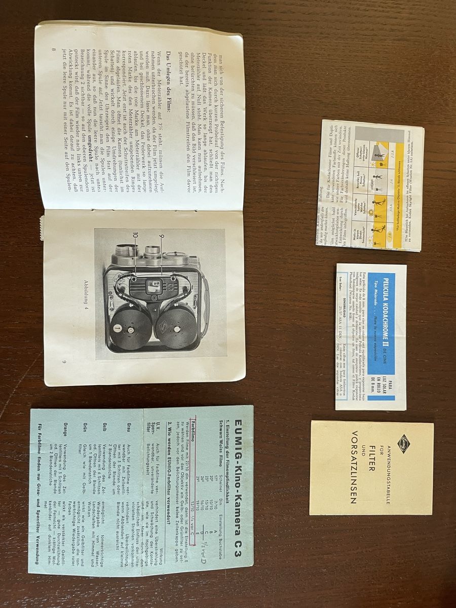 Eumig Fotocamera: Eumig C3 – Usato da Oftringen venduto da Jradioman 6