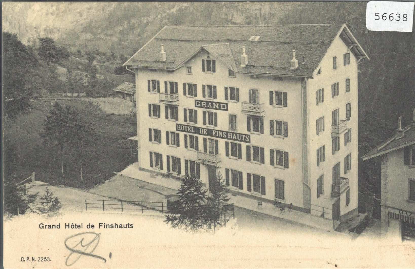 Ansichtskarten: Grand Hotel de Finhauts – Gebraucht aus Ettingen von Kartenplanet