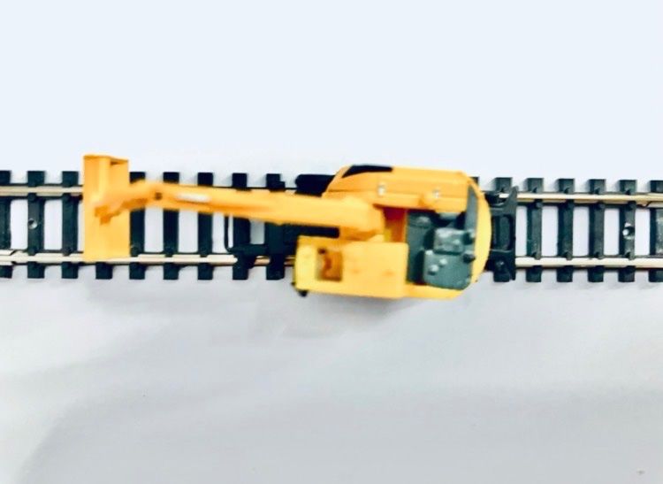 Modellini di ferrovie: LIEBHERR Schienenbagger in OVP SPUR N #500 – Nuovo e nell'imballaggio originale da Oberbuchsiten venduto da Orsetto24 4
