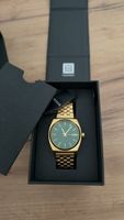 Neue NIXON Time Teller – Gold / Green Sunray – ungetragen