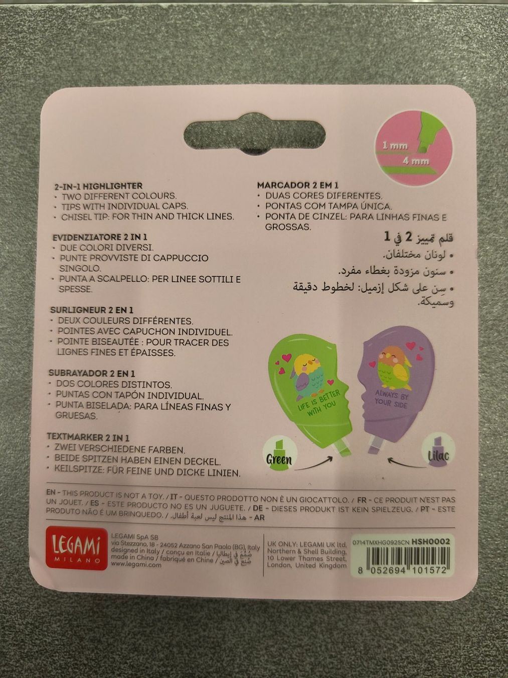 Legami Penna & Evidenziatori: Legami Valentinstag Set better with you Marker neuu – Nuovo e nell'imballaggio originale da Thalwil venduto da ersteigerer 1