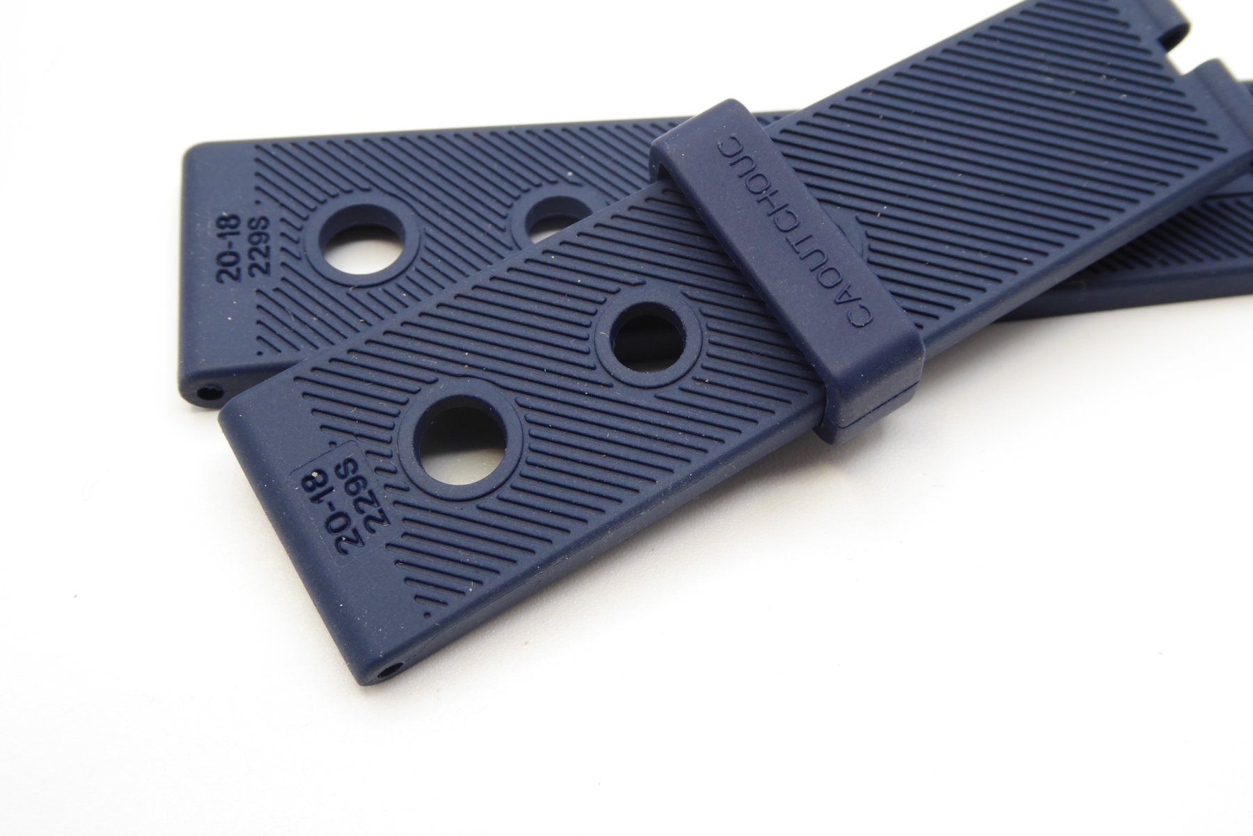Breitling Orologi: Breitling Rubber Strap Navy Blue 20mm – Nuovo (secondo la descrizione) da Geneve venduto da adr_xk6n 4