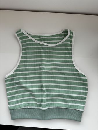 Sommer Crop Top gestreift